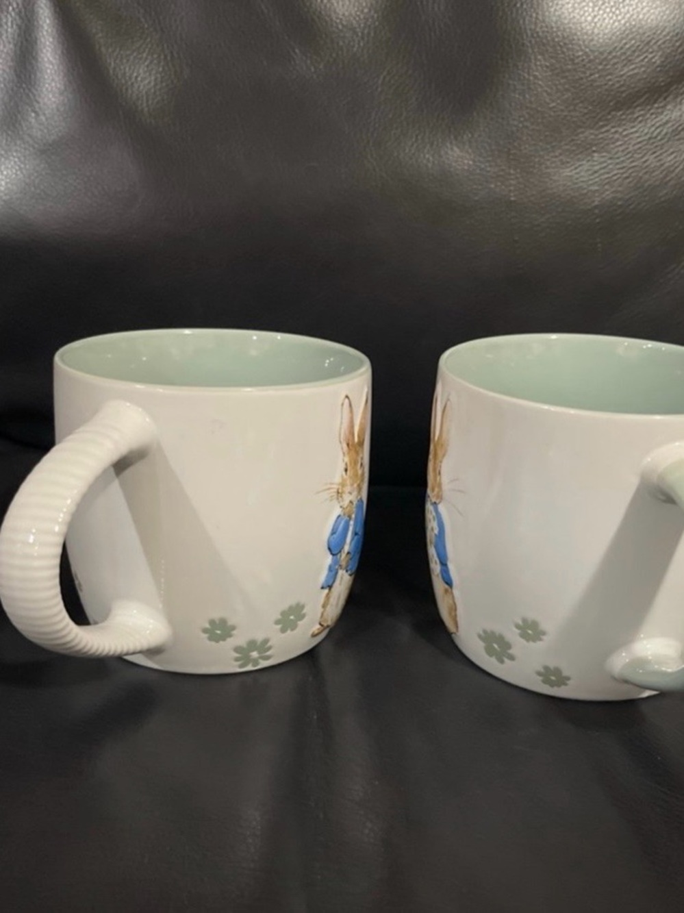 Easter Peter Rabbit Mugs, Set of 2 - Picture 2 of 6